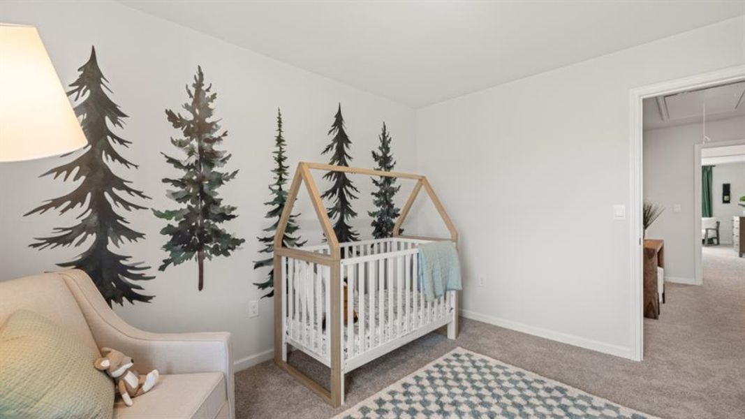 Furnished interior view inside a new home in Oconee Overlook Townhomes, Gainesville (Image 11).