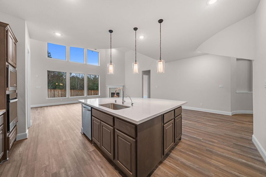 Furnished interior view inside a new home in Colton, Montgomery (Image 7).