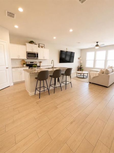 Furnished interior view inside a new home in Terra Trace, Fort Worth (Image 30).
