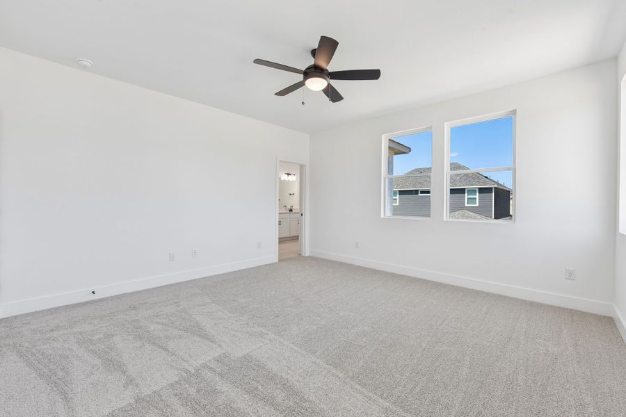 Spacious, unfurnished interior of a new home in Freedom at Anthem, Kyle (Image 15). Spacious, unfurnished interior of a new home in Freedom at Anthem, Kyle (Image 15).