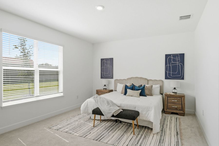 Furnished interior view inside a new home in Country Club Estates, Palm Bay (Image 9). Furnished interior view inside a new home in Country Club Estates, Palm Bay (Image 9).