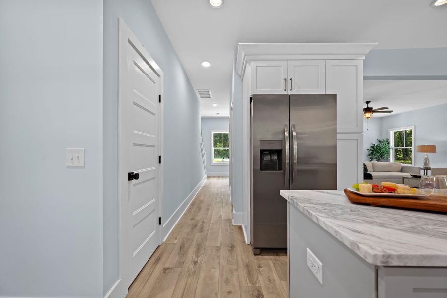 Furnished interior view inside a new home in , Johns Island (Image 36).