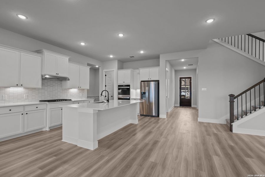Furnished interior view inside a new home in Homestead, Schertz (Image 17).