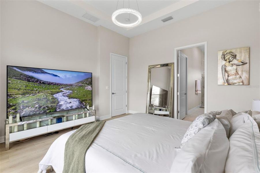 Furnished interior view inside a new home in The Reserve at Victoria, Deland (Image 8).