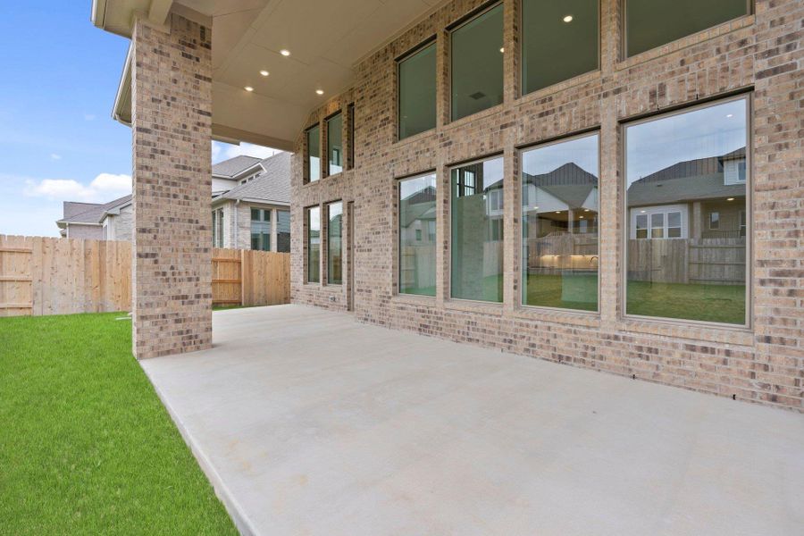 Rear Covered Patio Rear Covered Patio