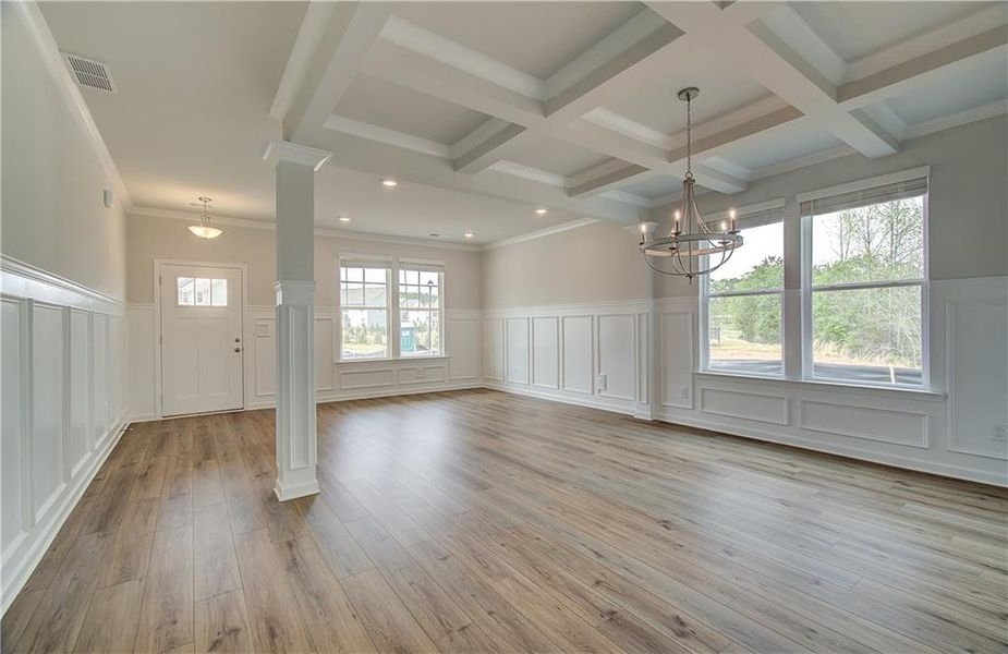 Spacious, unfurnished interior of a new home in Cooper Park, McDonough (Image 11).