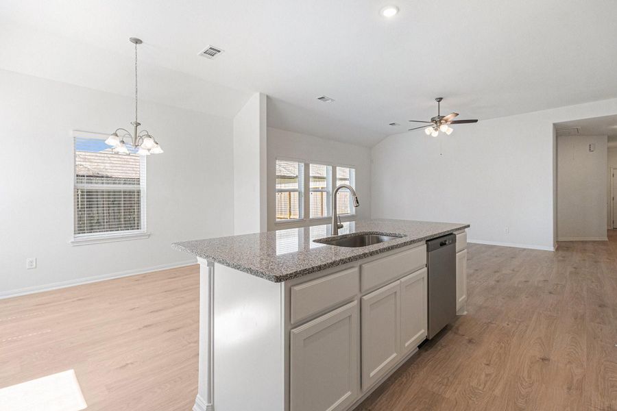 Furnished interior view inside a new home in Columbia Lakes, West Columbia (Image 6).
