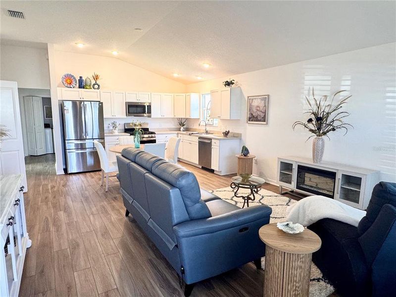 Furnished interior view inside a new home in , The Villages (Image 12). Furnished interior view inside a new home in , The Villages (Image 12).