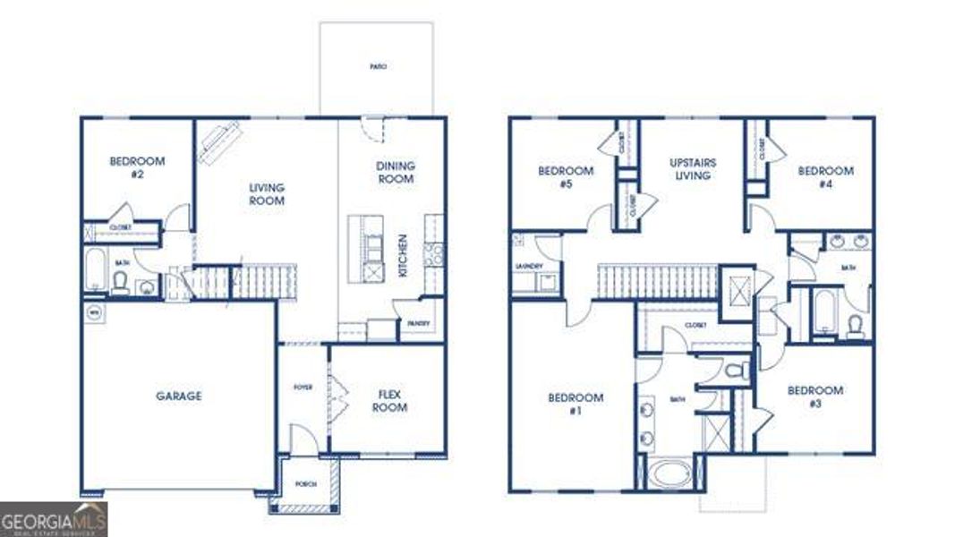 2D floor plan layout of this home in Champion's Run, Lithonia, GA (Image 5). 2D floor plan layout of this home in Champion's Run, Lithonia, GA (Image 5).