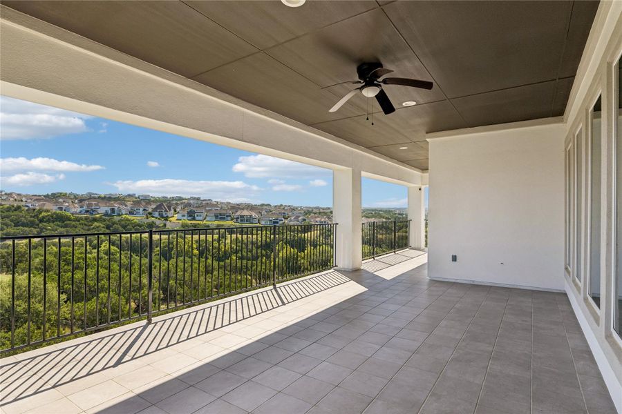 Expansive outdoor living with serene views, perfect for relaxation and entertaining.