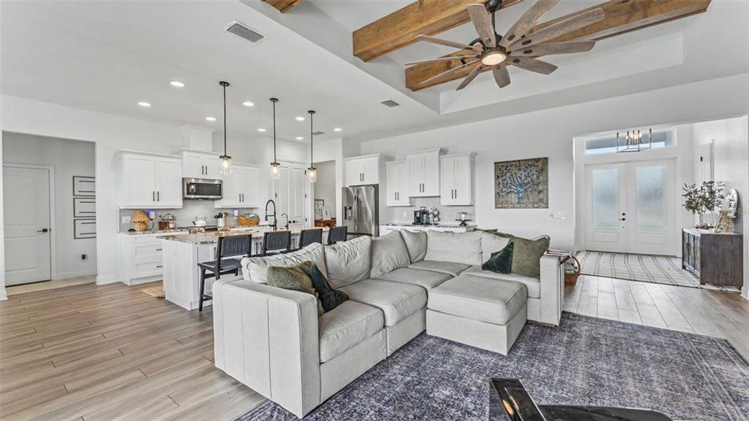 Furnished interior view inside a new home in , Lakeland (Image 11). Furnished interior view inside a new home in , Lakeland (Image 11).