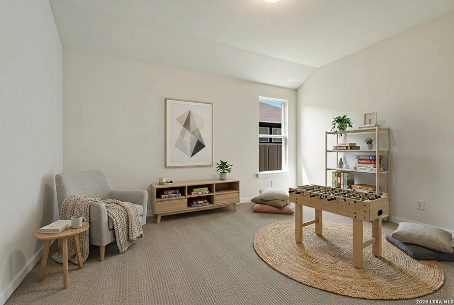 Furnished interior view inside a new home in Veramendi, New Braunfels (Image 7).