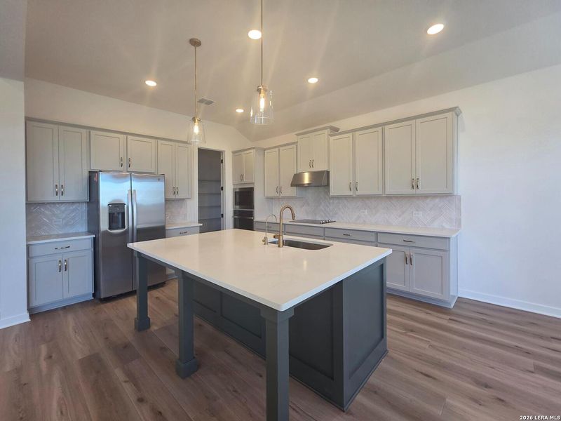 Furnished interior view inside a new home in Saddlebrook Ranch, Schertz (Image 5).