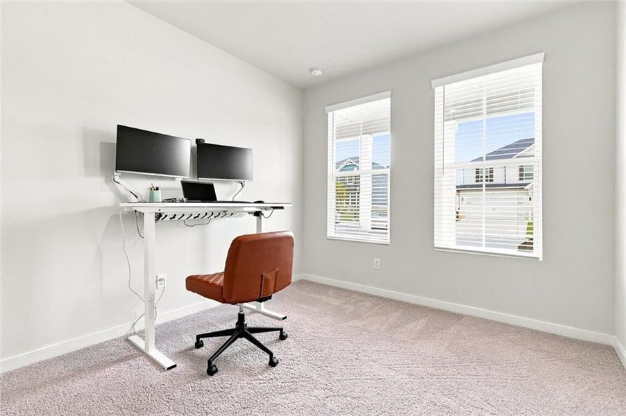 Furnished interior view inside a new home in , Grayson (Image 12).