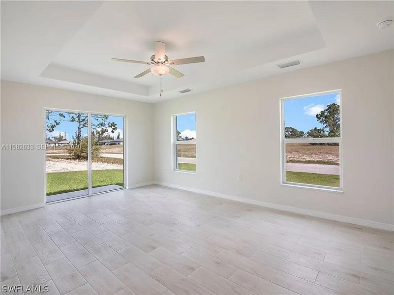 Spacious, unfurnished interior of a new home in , Cape Coral (Image 8). Spacious, unfurnished interior of a new home in , Cape Coral (Image 8).