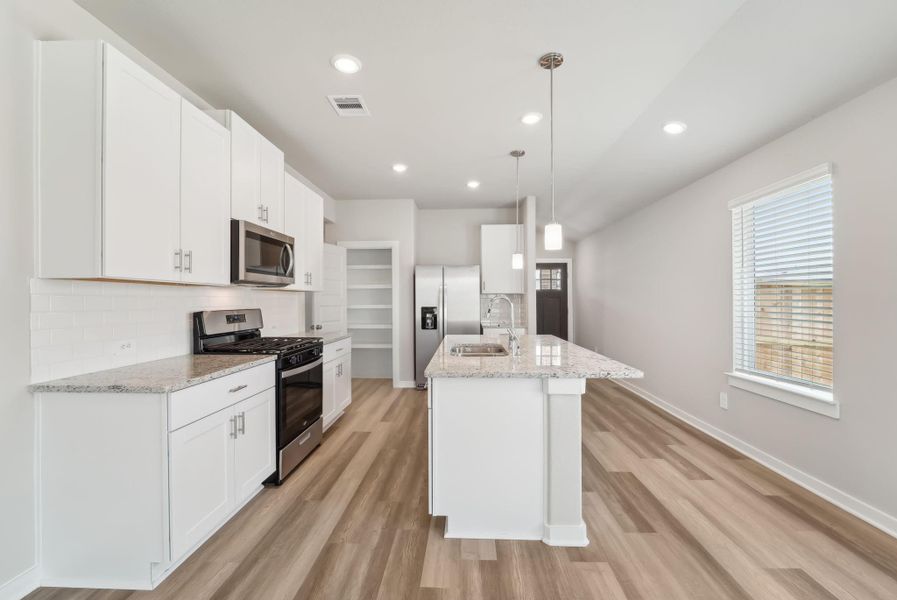 Photo is not of the actual home but is an inspirational photo of builder’s model home and may depict options, furnishings, and/or decorator features that are not included.