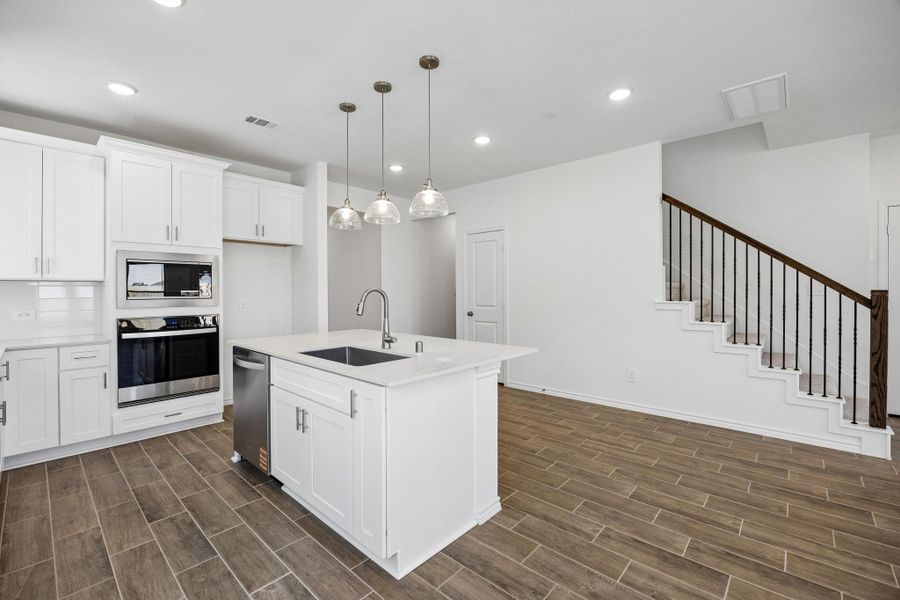 Furnished interior view inside a new home in Montgomery Bend, Montgomery (Image 10).