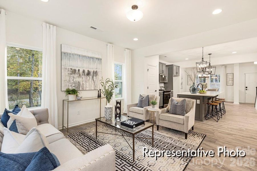 Furnished interior view inside a new home in Shay Crossing, Salisbury (Image 14). Furnished interior view inside a new home in Shay Crossing, Salisbury (Image 14).