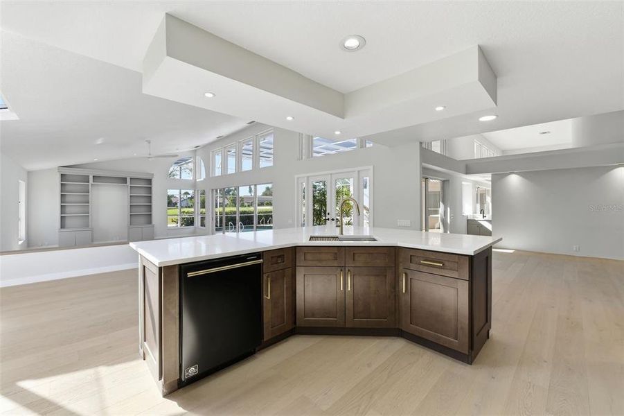 Furnished interior view inside a new home in , Sarasota (Image 5).