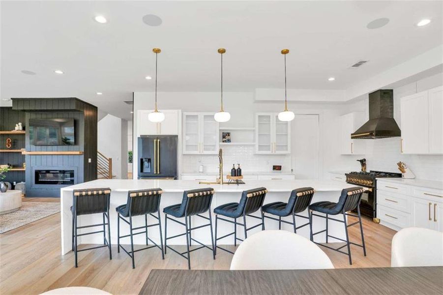 Furnished interior view inside a new home in , Atlanta (Image 35).