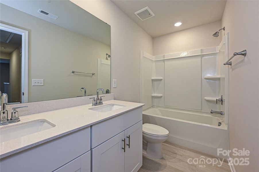 Furnished interior view inside a new home in Harper Landing, Stanley (Image 5). Furnished interior view inside a new home in Harper Landing, Stanley (Image 5).
