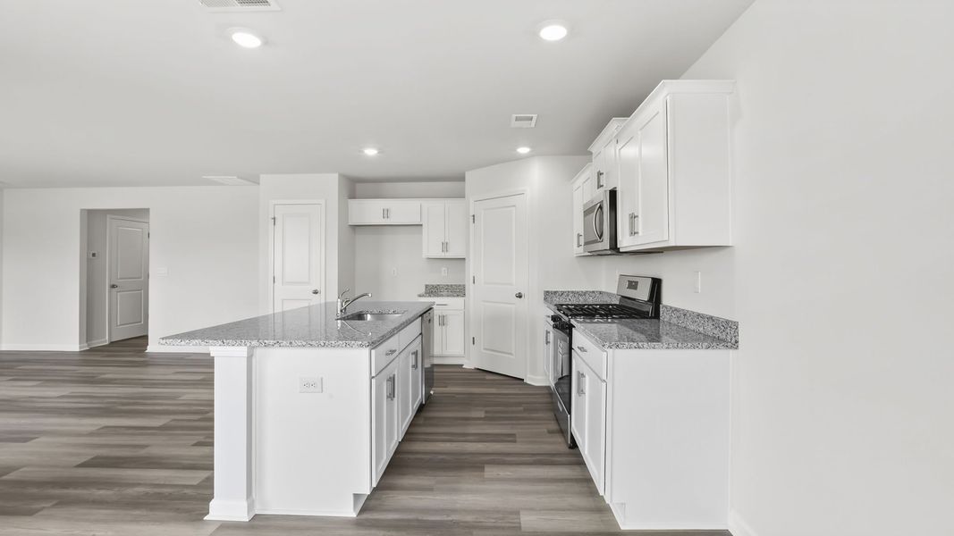 Furnished interior view inside a new home in Gibson Grove, Laurens (Image 9).
