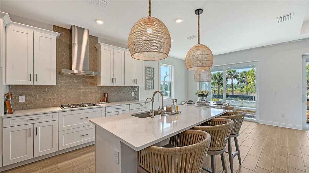 Furnished interior view inside a new home in , Bradenton (Image 41).