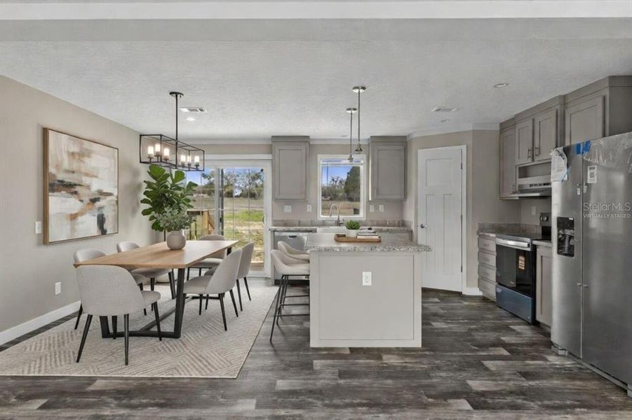 Furnished interior view inside a new home in , Dade City (Image 11).