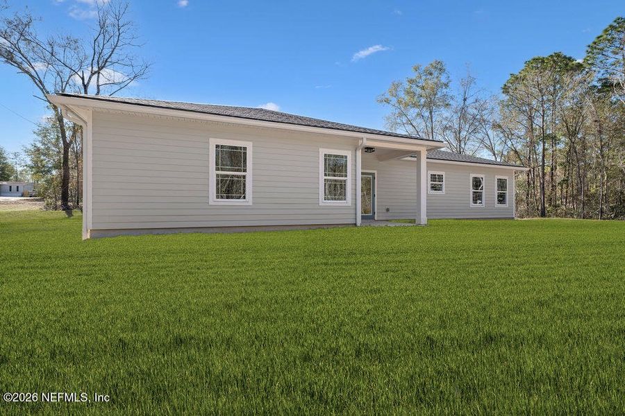 Exterior details and patio area of a home in , Middleburg (Image 21).