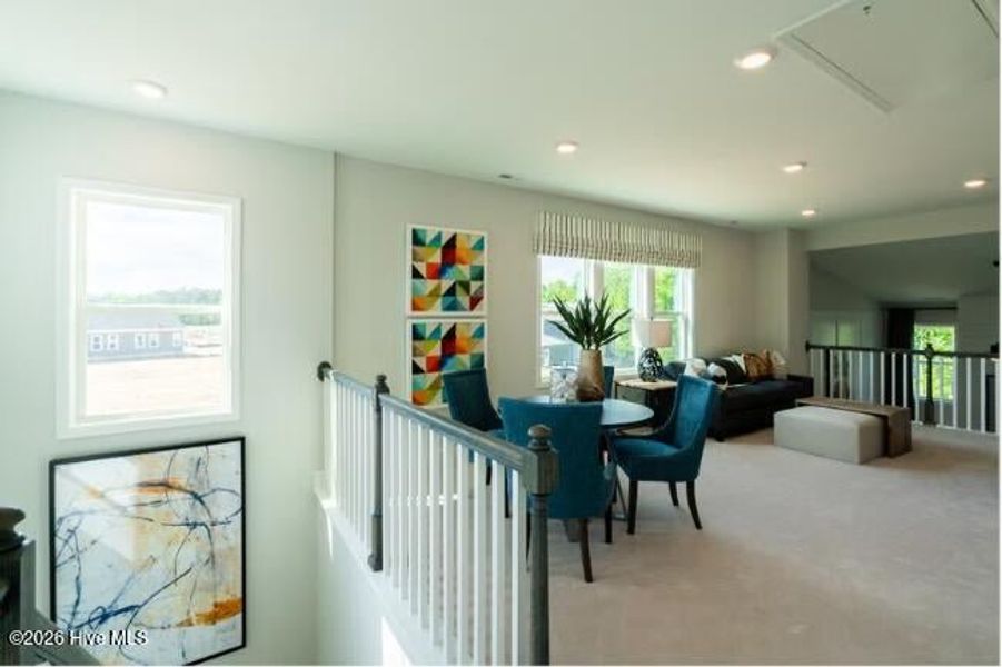 Furnished interior view inside a new home in Coastal Haven, Leland (Image 12). Furnished interior view inside a new home in Coastal Haven, Leland (Image 12).