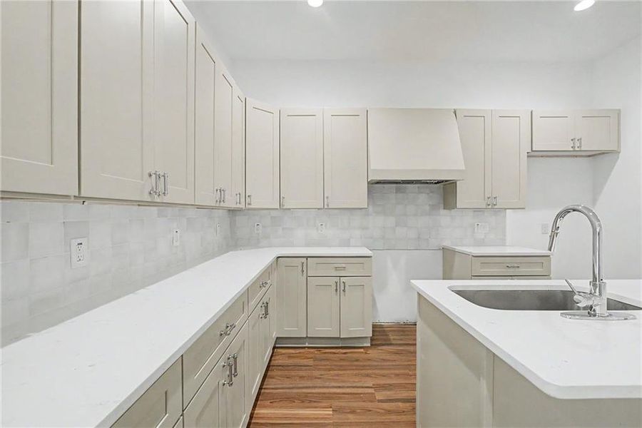Furnished interior view inside a new home in , Atlanta (Image 12).