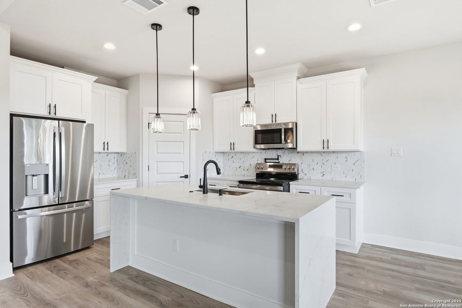 Furnished interior view inside a new home in , Spring Branch (Image 10). Furnished interior view inside a new home in , Spring Branch (Image 10).