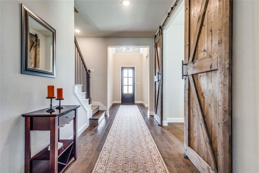 Furnished interior view inside a new home in , Flower Mound (Image 11).