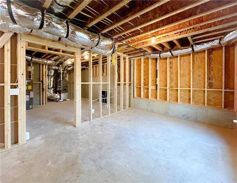 In-progress construction of a new home in , Cartersville, GA (Image 31).