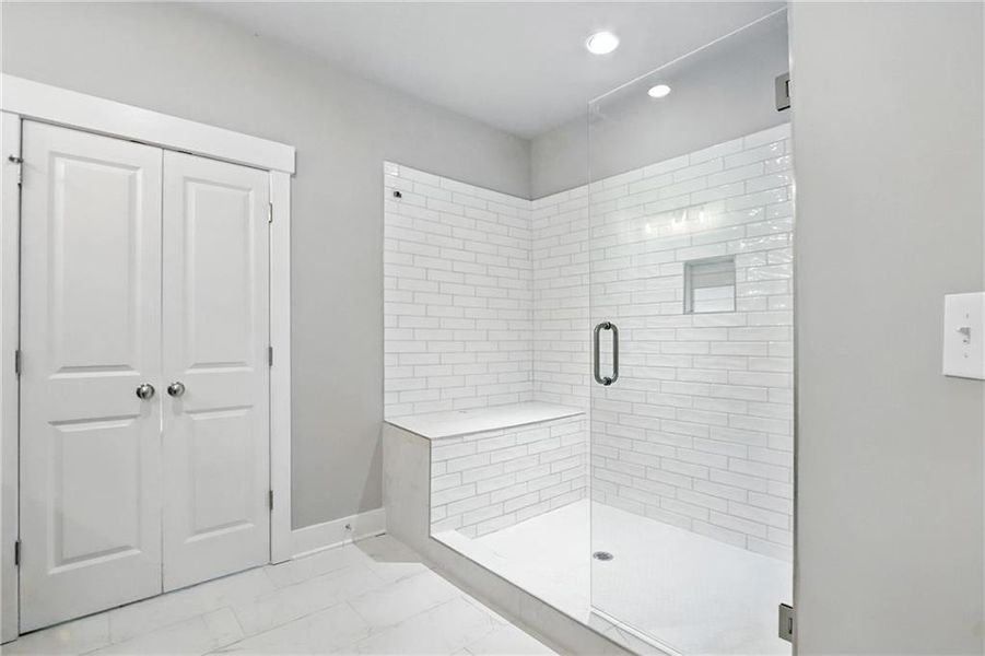 Furnished interior view inside a new home in Old Town Estates, Dacula (Image 48).
