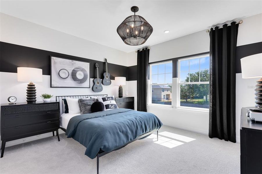 Furnished interior view inside a new home in Winter Grove, Winter Garden (Image 15).