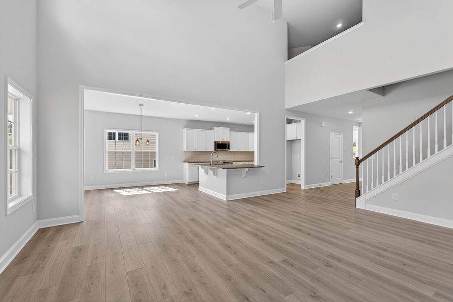 Spacious, unfurnished interior of a new home in Crystal Village, Albemarle (Image 12).