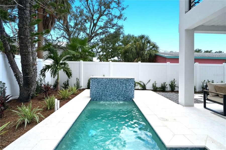 Exterior details and patio area of a home in , Indian Rocks Beach (Image 25).
