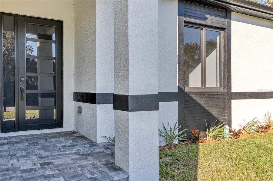 Exterior details and patio area of a home in , Port Charlotte (Image 32). Exterior details and patio area of a home in , Port Charlotte (Image 32).