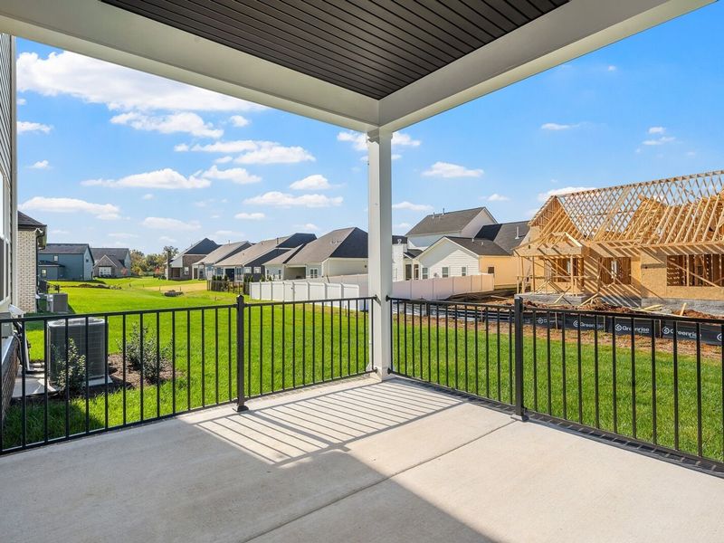 Exterior details and patio area of a home in Shelton Square, Murfreesboro (Image 4).