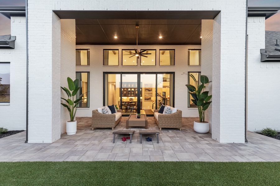 Representative Patio - some options shown Representative Patio - some options shown