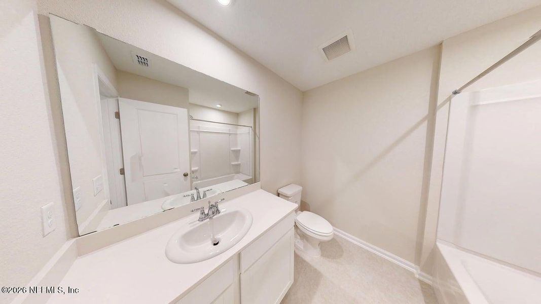 Furnished interior view inside a new home in Egret Creek, Jacksonville (Image 6).