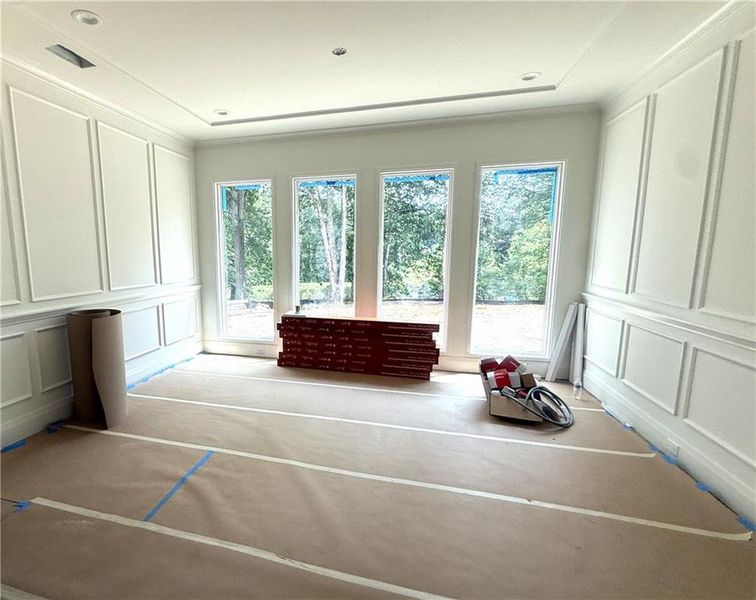 In-progress construction of a new home in , Lawrenceville, GA (Image 9).