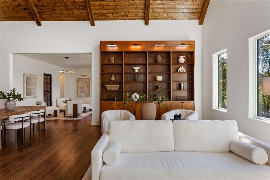 Furnished interior view inside a new home in , Smyrna (Image 13).