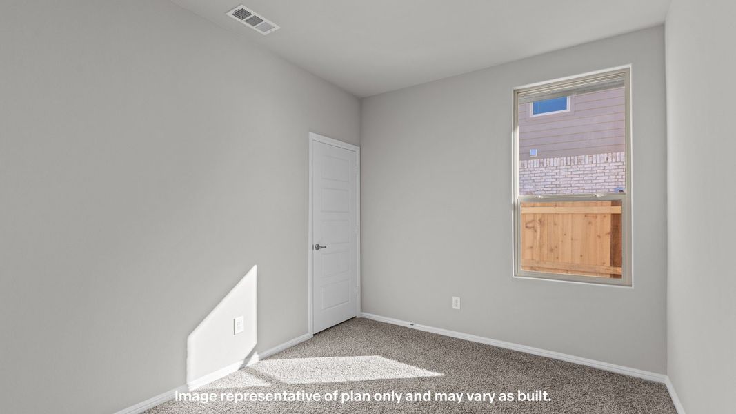 Spacious, unfurnished interior of a new home in Mustang Ridge, Andrews (Image 19).