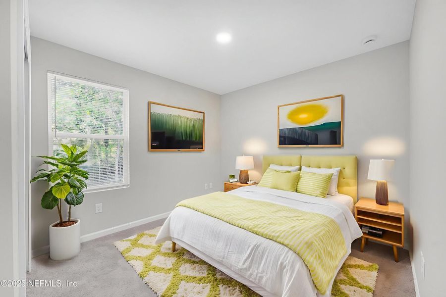 Furnished interior view inside a new home in , Jacksonville (Image 13).