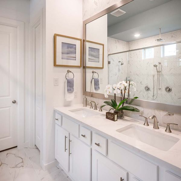 Representative Primary Bathroom - some options shown