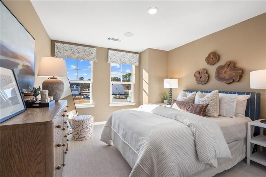 Furnished interior view inside a new home in The Village at Shallowford, Kennesaw (Image 103). Furnished interior view inside a new home in The Village at Shallowford, Kennesaw (Image 103).