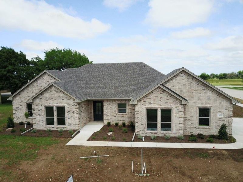In-progress construction of a new home in , Lindsay, TX (Image 23).