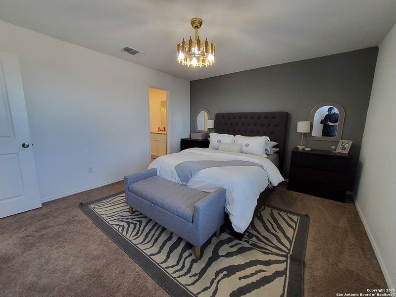 Furnished interior view inside a new home in , Converse (Image 9). Furnished interior view inside a new home in , Converse (Image 9).